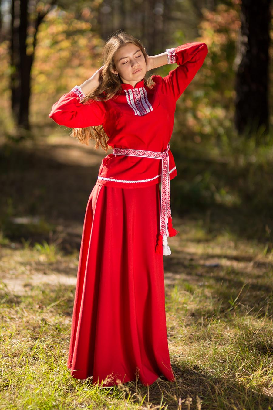 Underwear Women in Slavic costumes in Xuzhou